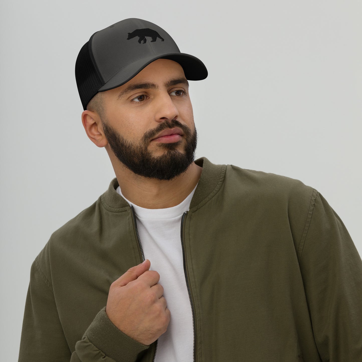 Bear Trucker Cap - New Eagle Company