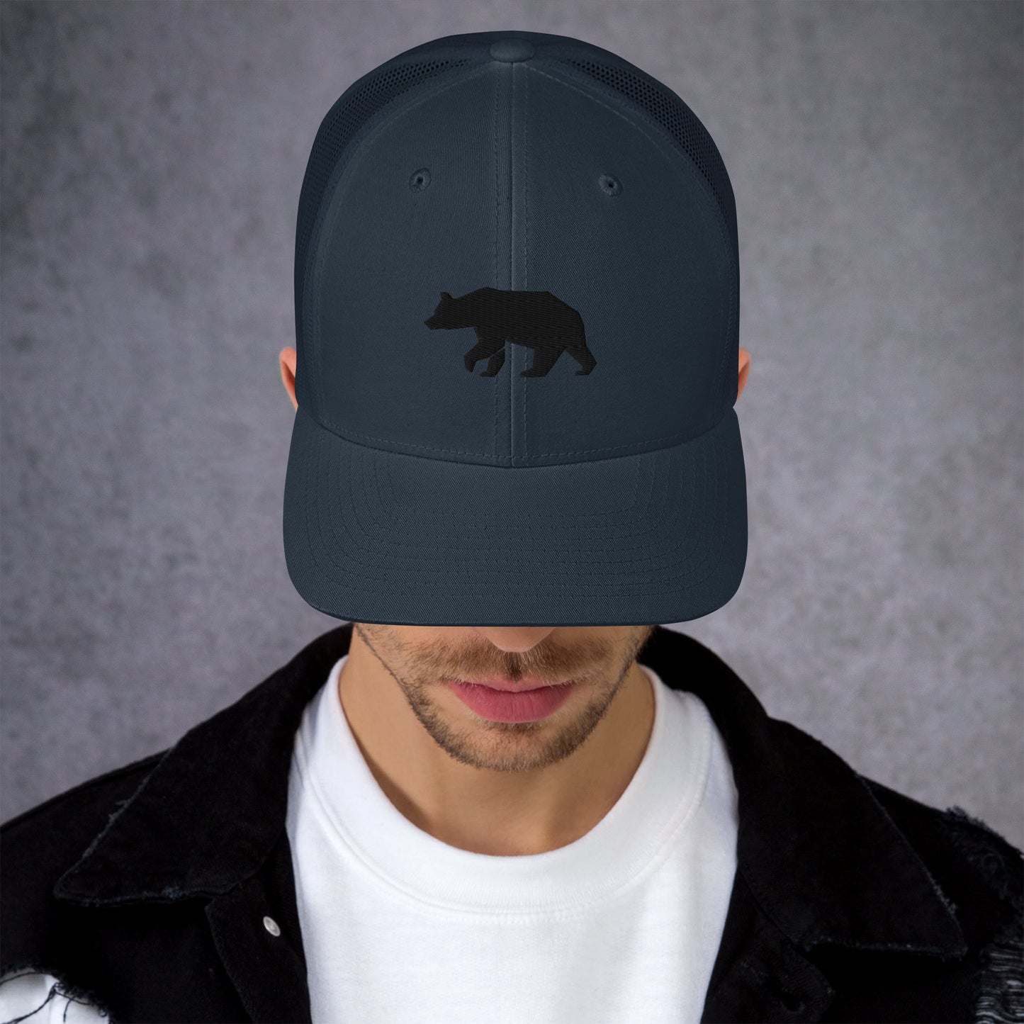 Bear Trucker Cap - New Eagle Company 